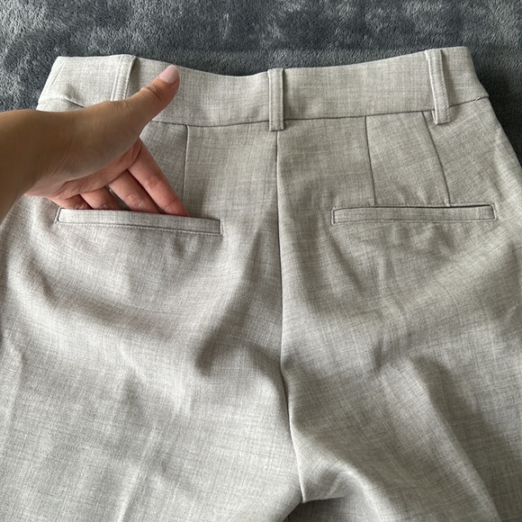 Express Gray Columnist Barely Boot High Rise Pants - Picture 6 of 6